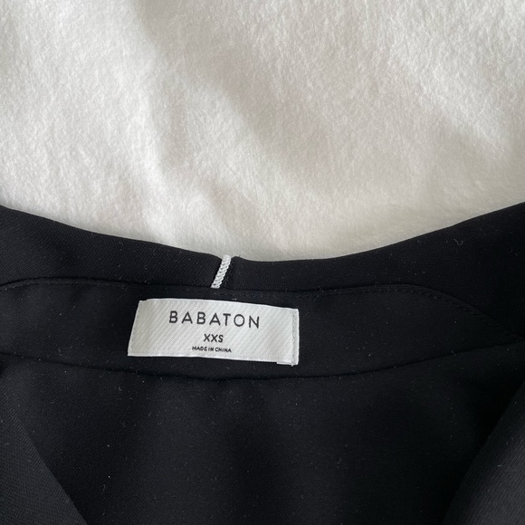 Aritzia Babaton XXS black blouse - Picture 2 of 2